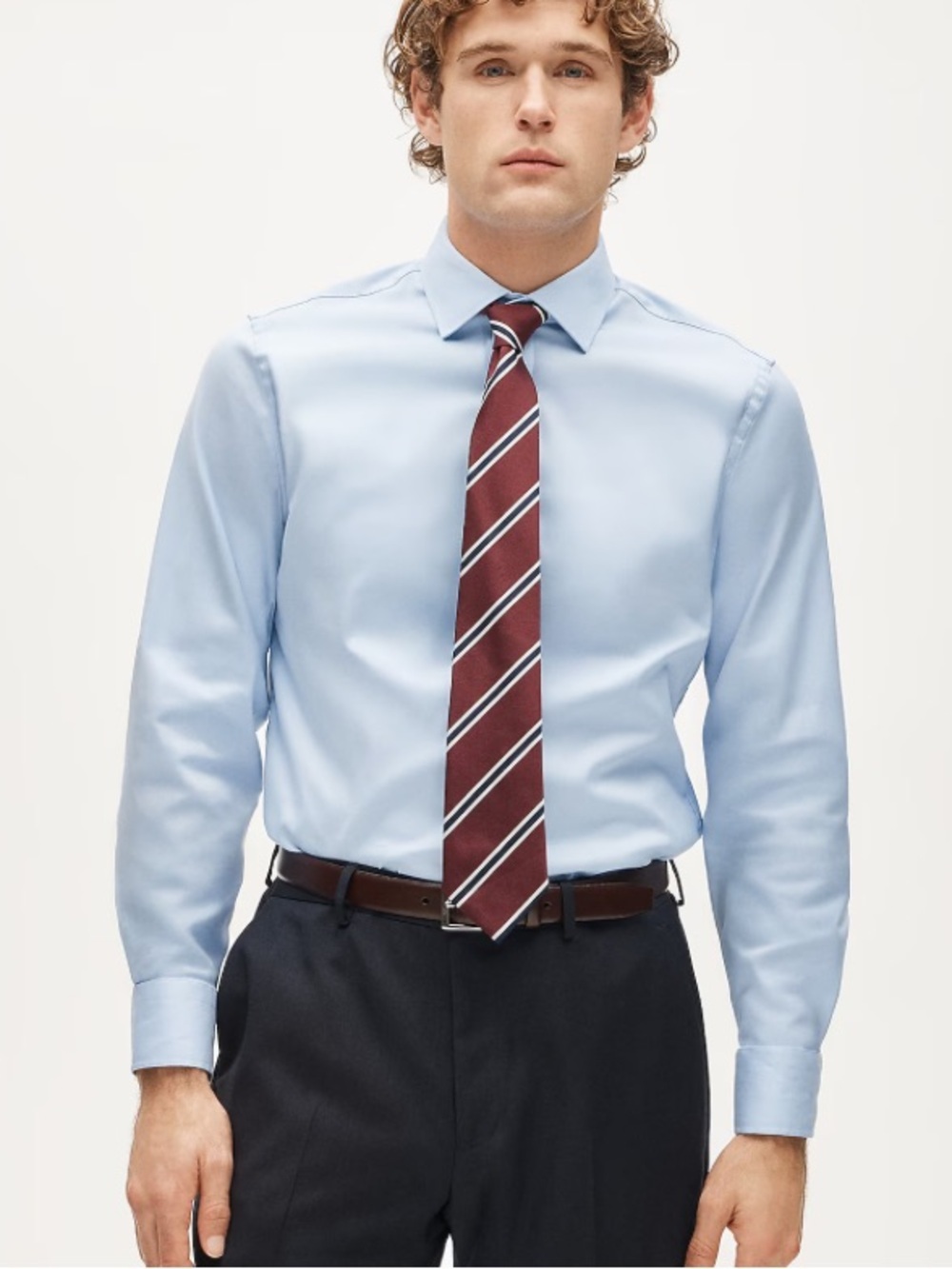 J crew Bowery performance stretch dress shirt with spread collar
Item BX291